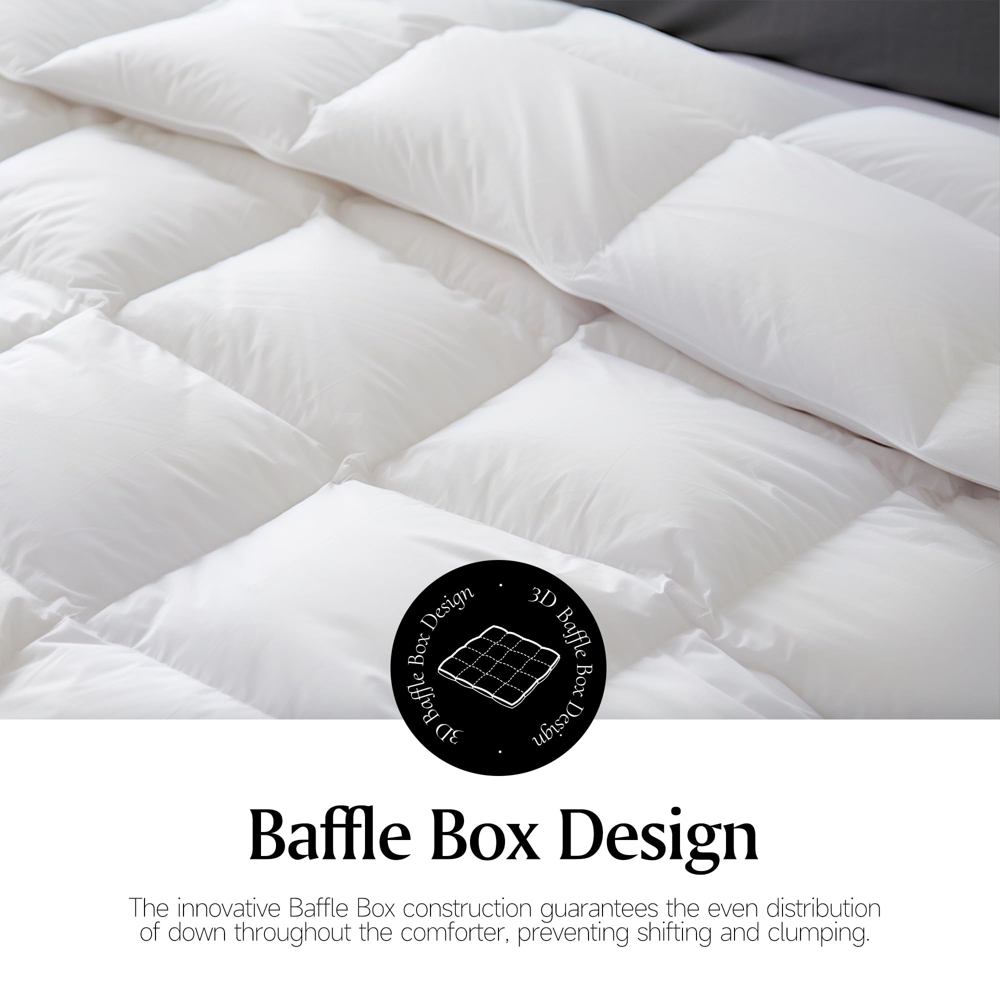 Royal Luxe comforter on a made bed demonstrating hotel-style look and cozy appeal
