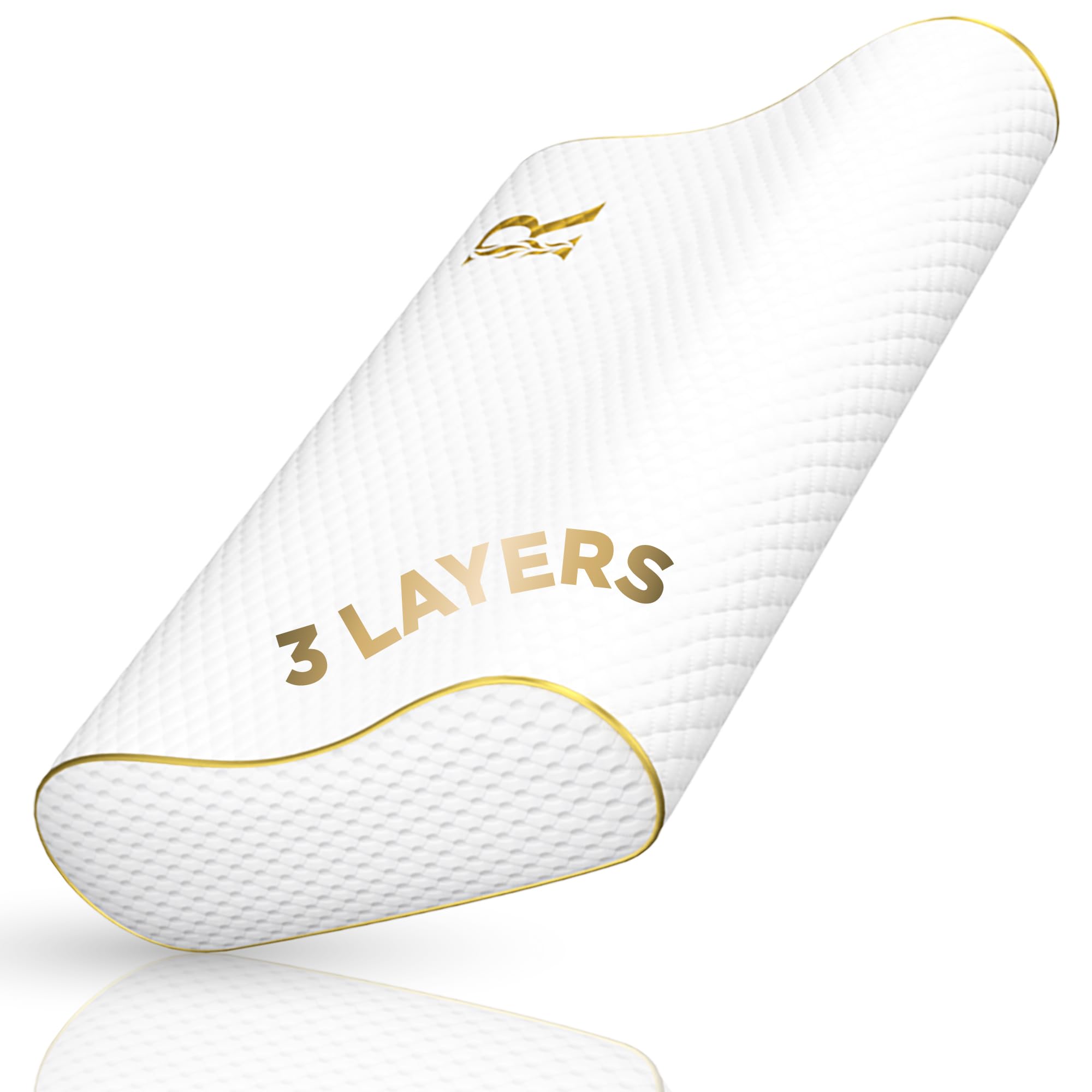 Royal Therapy front packaging showing pillow and certifications for trusted support