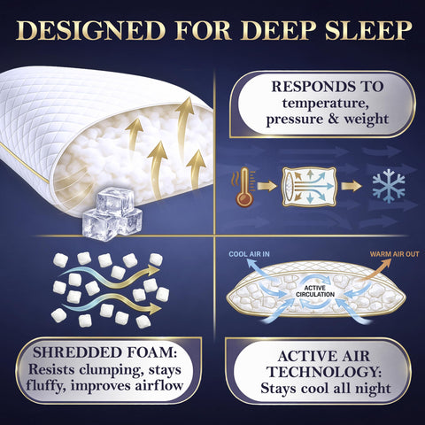Royal Therapy two pillows next to measuring tape for size and scale clarity