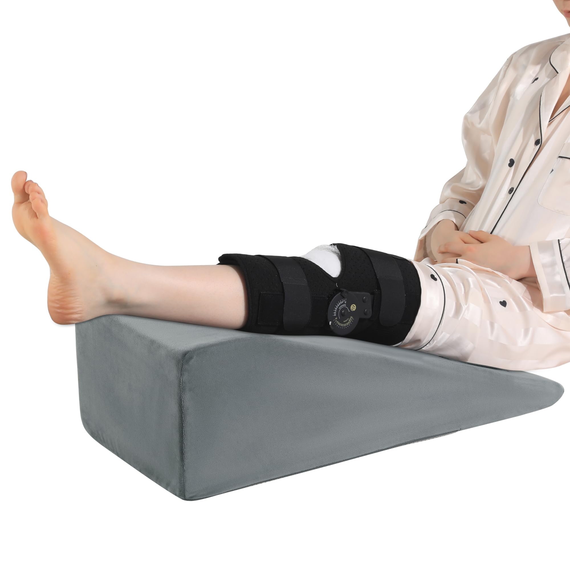 ROYALAY front view wedge showing ergonomic angle and stable support