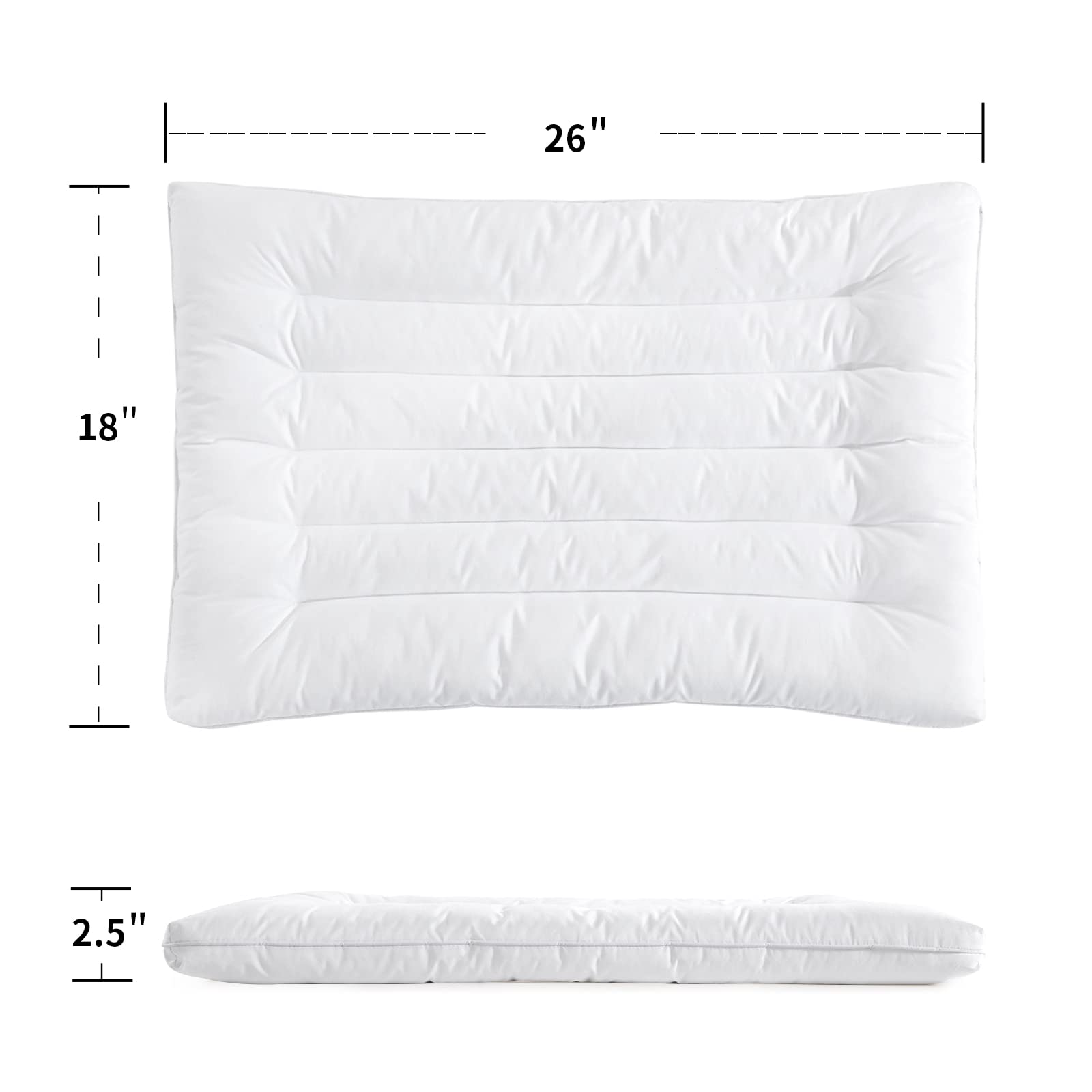 ROYALAY close-up of quilting and piping edge enhancing breathability and durability