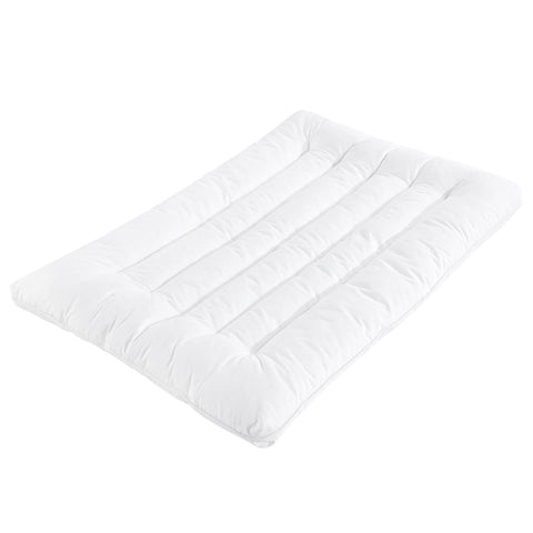 ROYALAY front view of slim 2.5 inch pillow showing low profile and clean finish