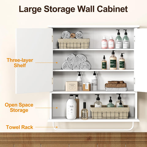 RoyalCraft towel rack detail holds towels for quick access benefit