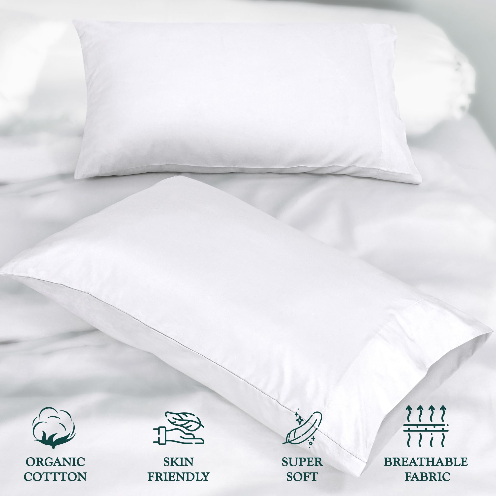 Royale Linens size comparison with ruler, confirms standard 20x26 inches