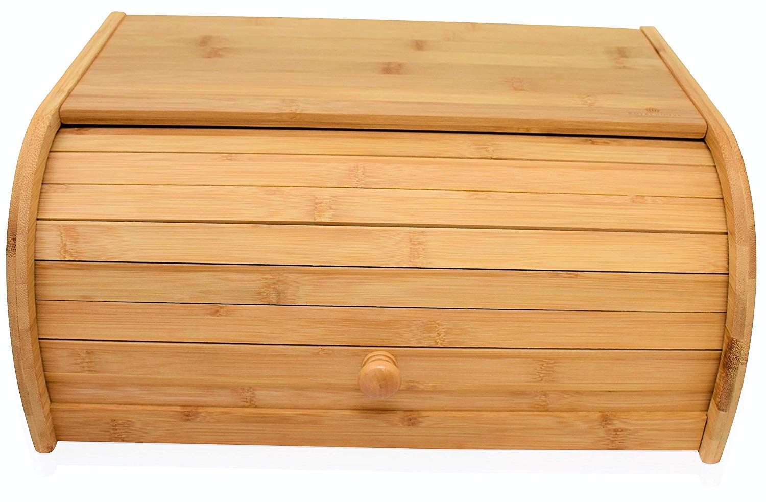 RoyalHouse lid detail showing smooth tambour mechanism and reliable closure