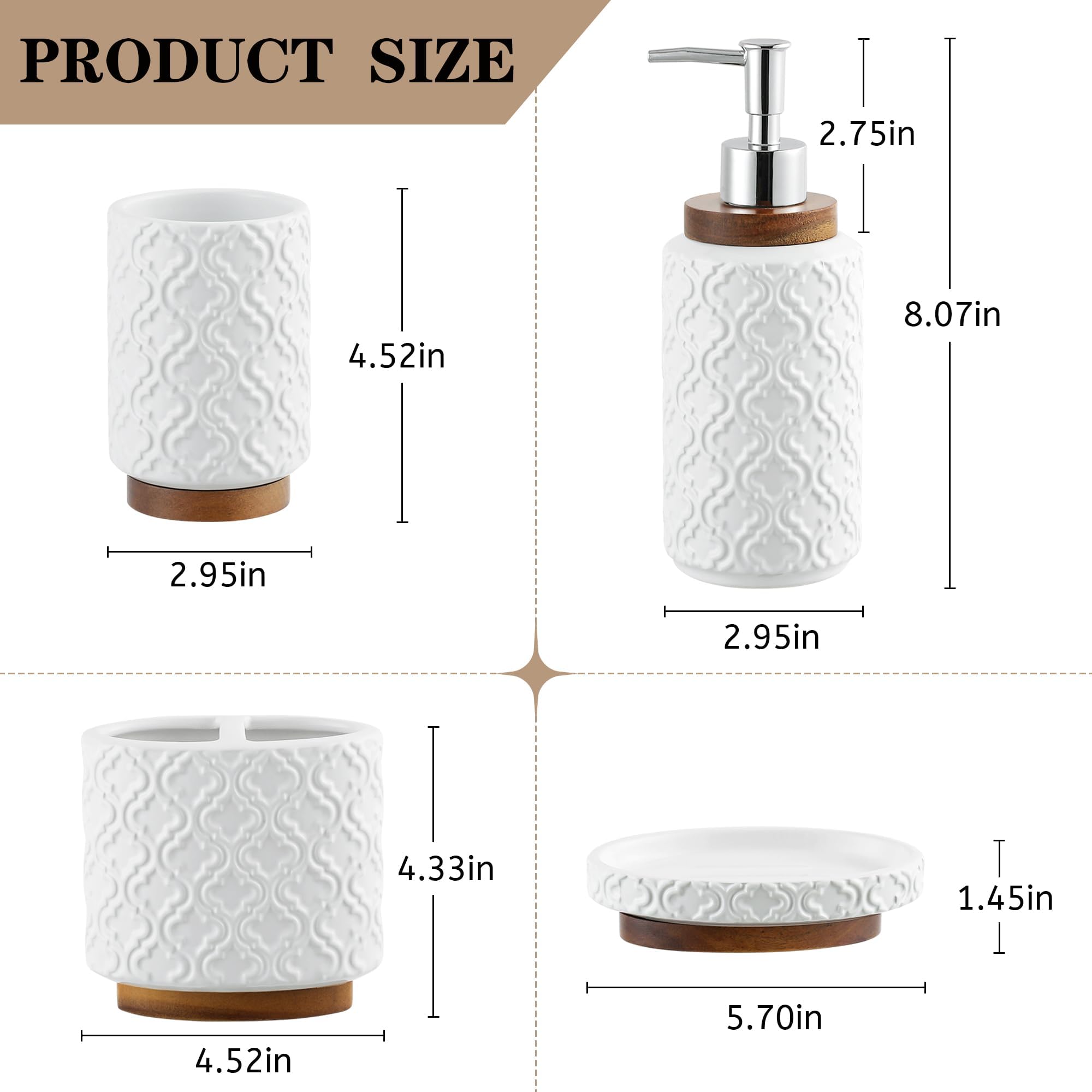 RQYIXI soap dish with bar soap contains residue and protects counters