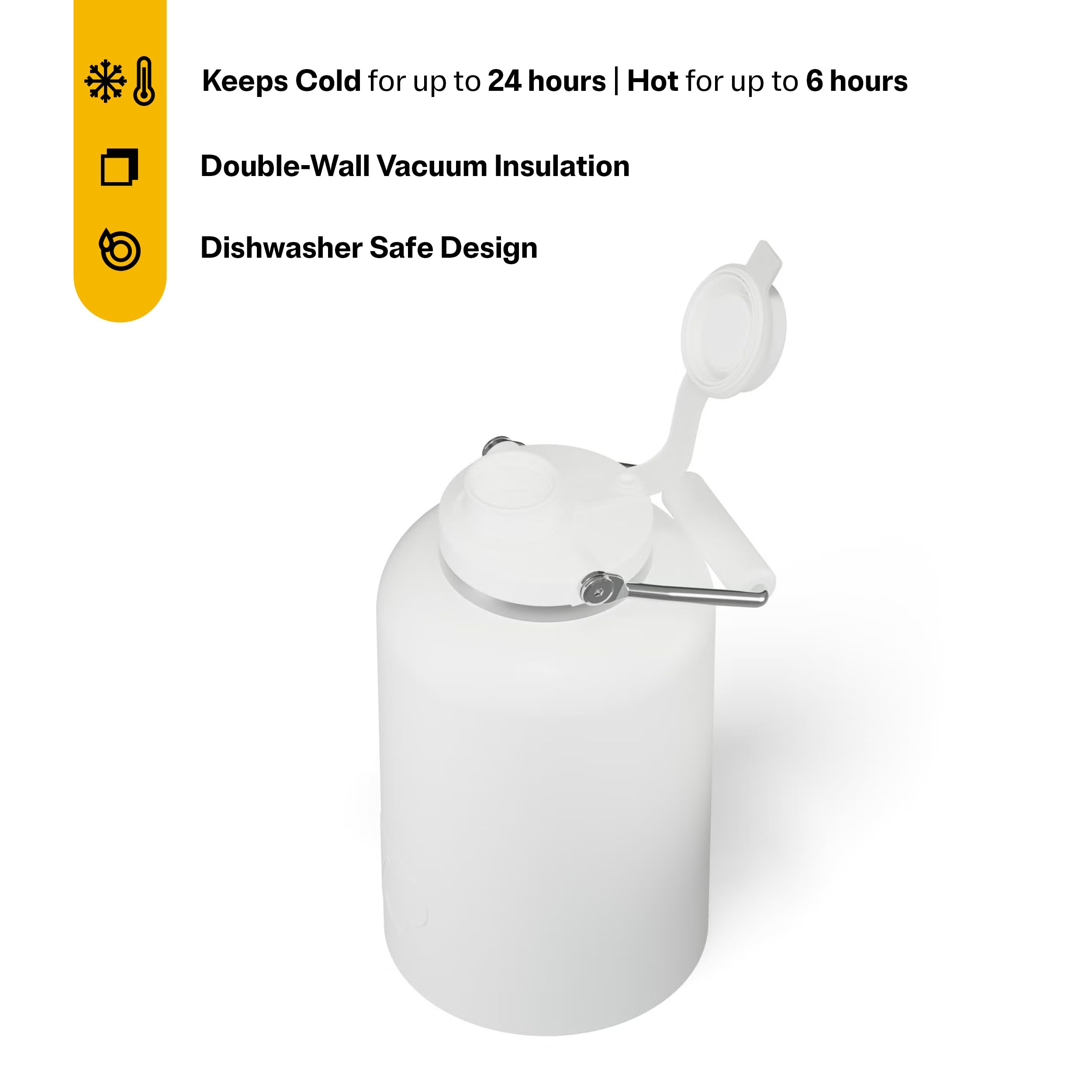 RTIC Outback Jug ceramic-lined interior closeup preserving fresh flavor