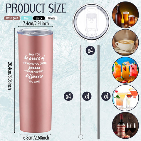 Rtteri tumbler close-up of printed inspirational message highlighting durable scratch-resistant finish