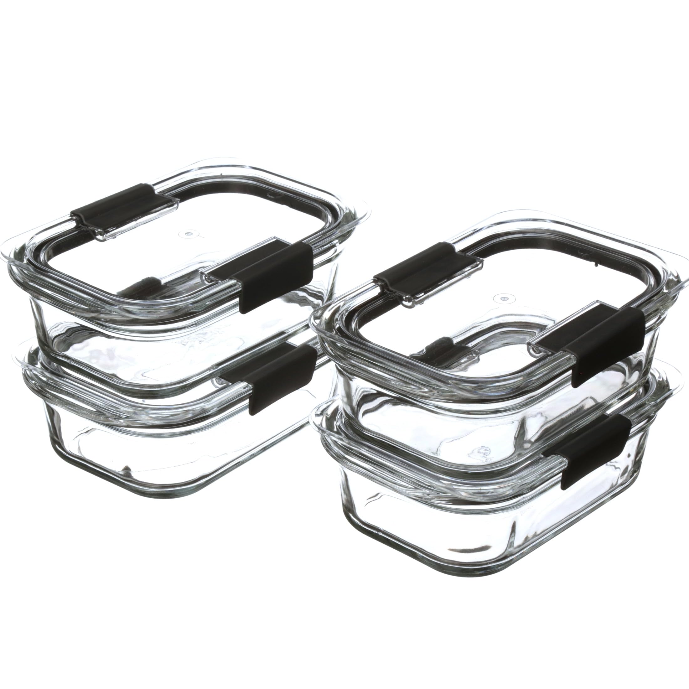 Rubbermaid Brilliance inside fridge showing crystal-clear visibility of contents