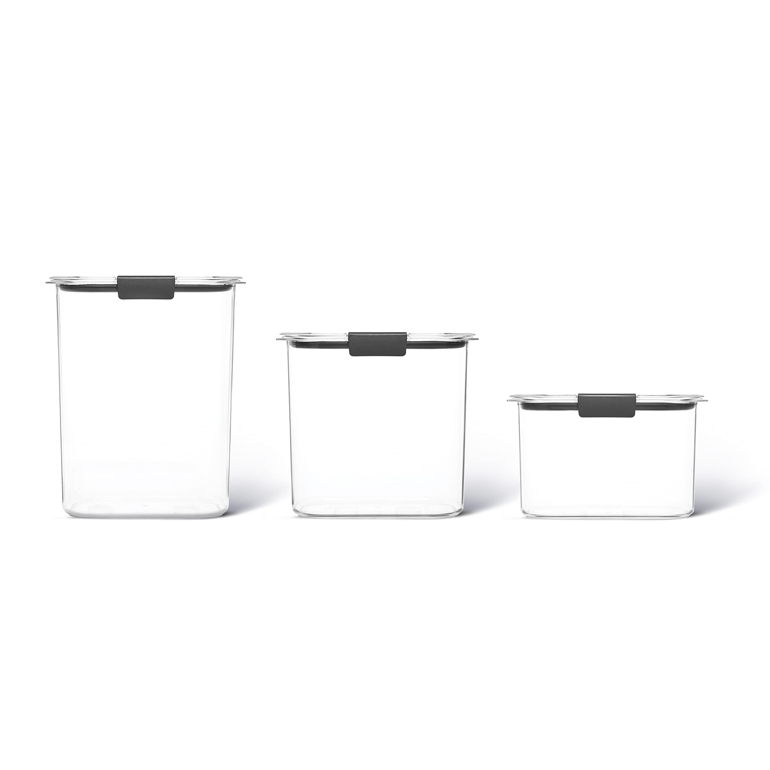 Rubbermaid pouring cereal from container for tidy, spill-free serving benefit