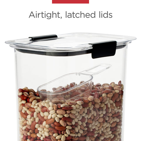 Rubbermaid Brilliance Tritan close-up highlighting shatter-resistant, stain-resistant material