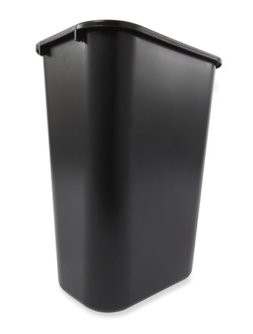 Rubbermaid Commercial close up of rolled rim highlighting strength and easy cleaning