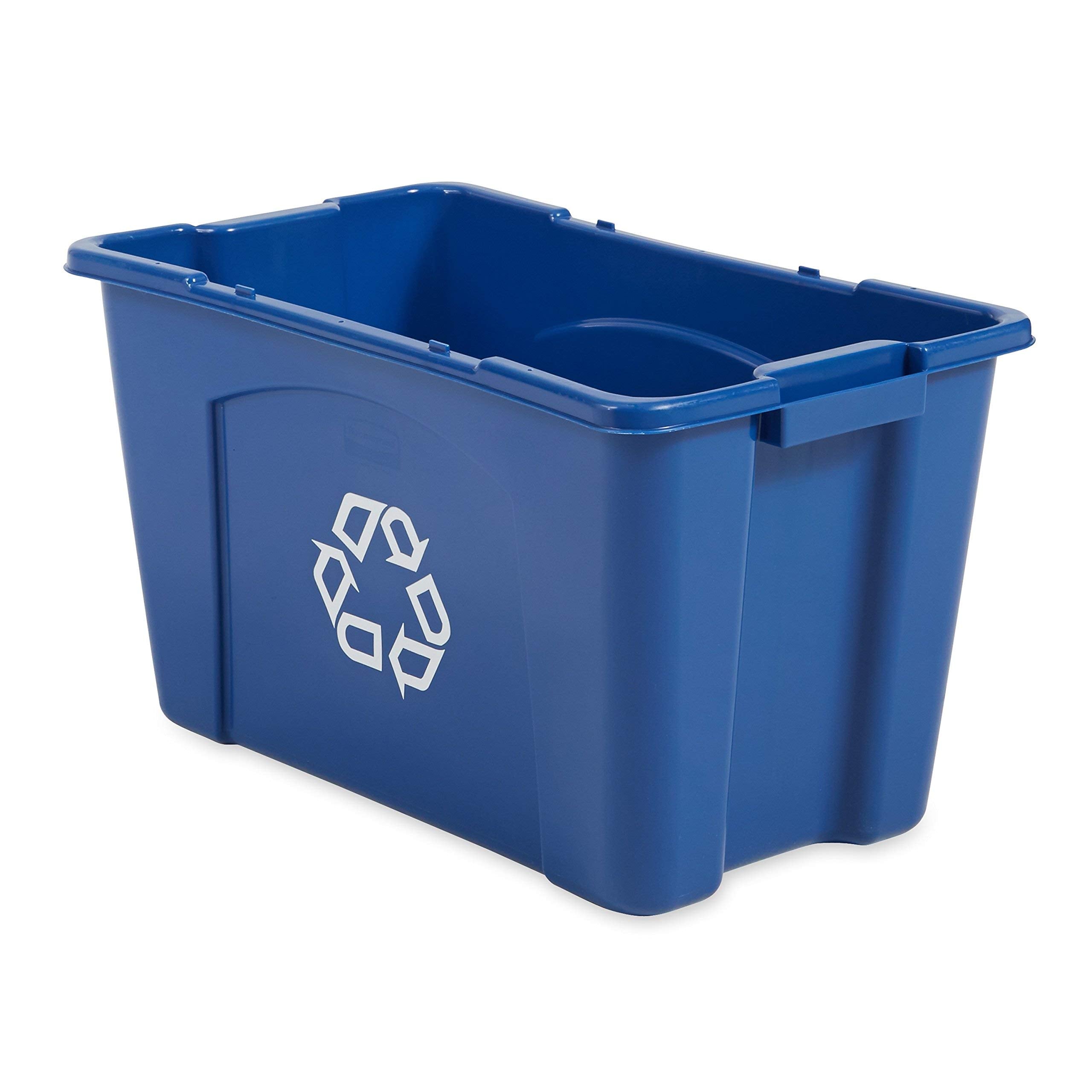 Rubbermaid Commercial texture and reinforced rim close-up showing durability benefit