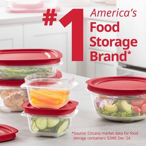 Rubbermaid EasyStore hands carrying stacked containers by extended lip illustrating easy transport