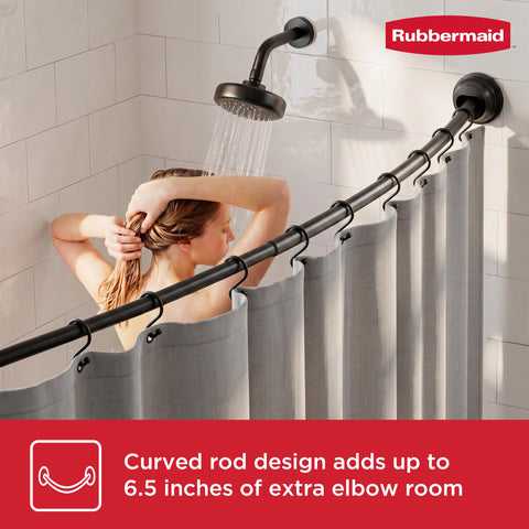 Rubbermaid end cap close-up showing decorative look benefit