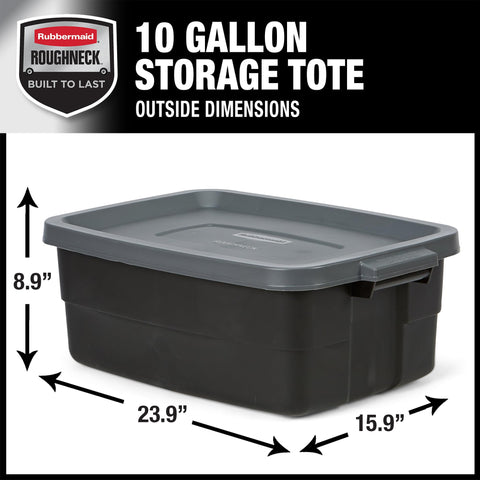 Rubbermaid lid detail highlighting snap-fit seal for dust protection