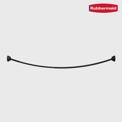 Rubbermaid retail packaging box showing ready-to-install convenience benefit