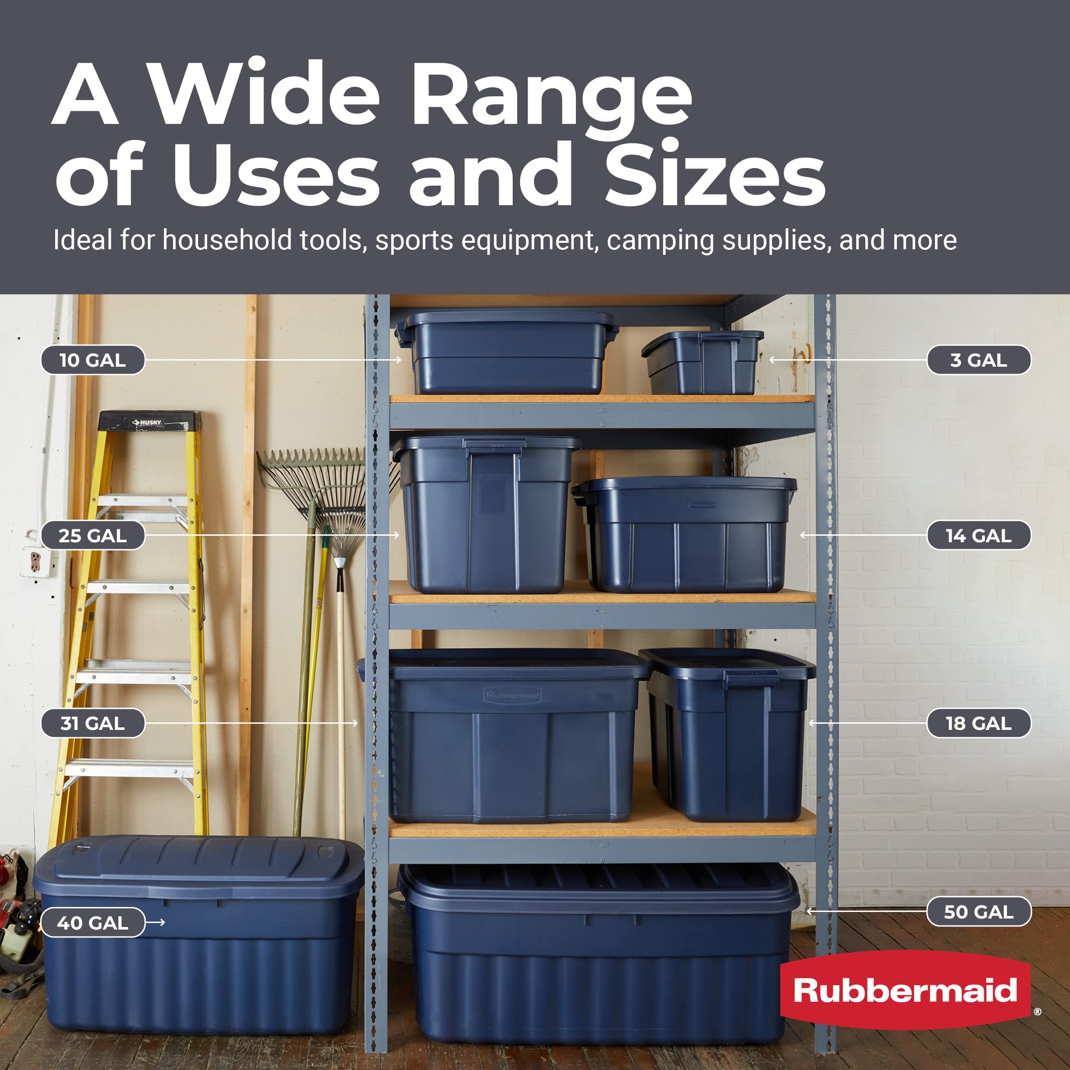 Rubbermaid Roughneck washable surface being wiped clean demonstrating easy maintenance