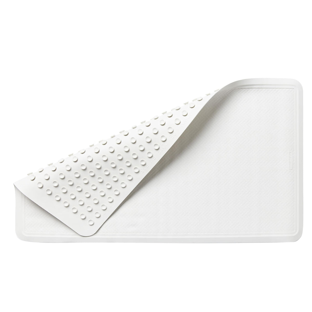 Rubbermaid Safti-Grip mat front view shows full size and benefit of stable coverage