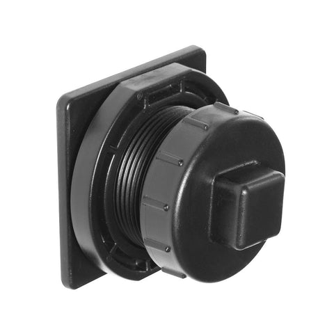 Rubbermaid float valve installed in stock tank showing steady water-level control