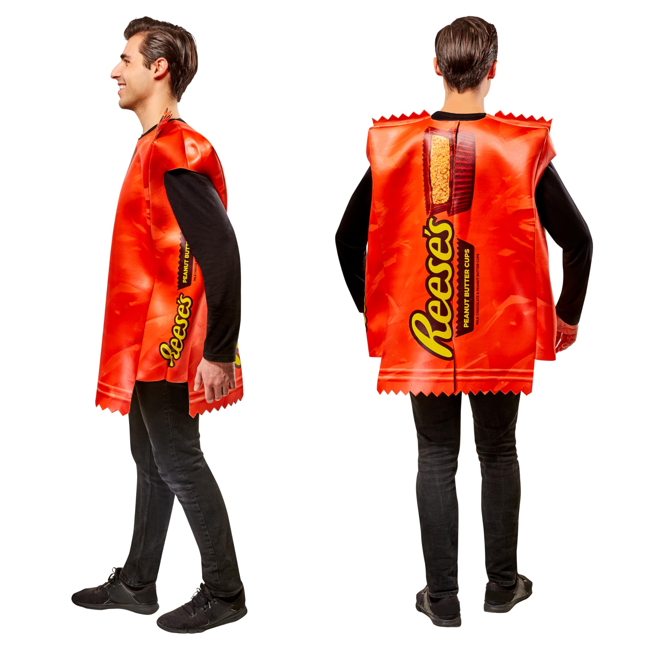 Rubies Reese's close-up of photo-real print highlighting vivid color and detail