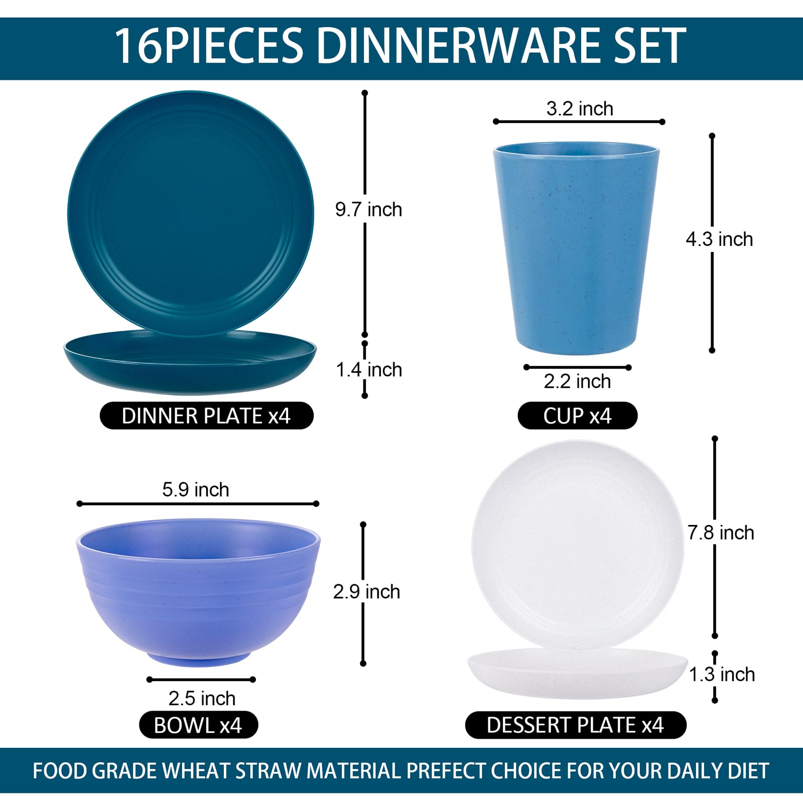 Rubtlamp dinner plate detail highlighting unbreakable rim and durable surface