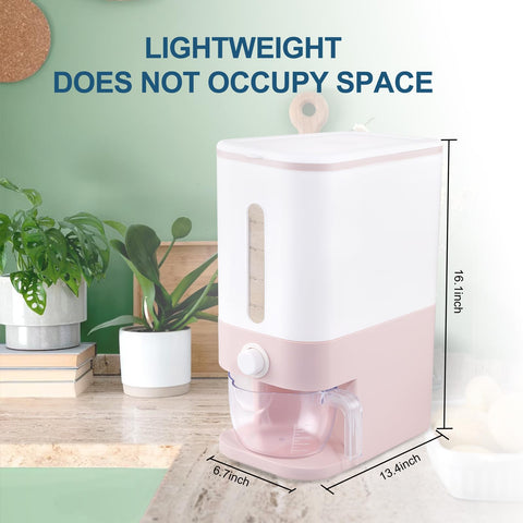 Rubtlamp on kitchen counter demonstrating organized pantry benefit
