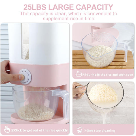 Rubtlamp measuring cup at spout for precise portions benefit