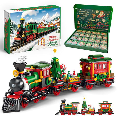 Rubypop front packaging showing calendar windows and festive artwork for holiday countdown