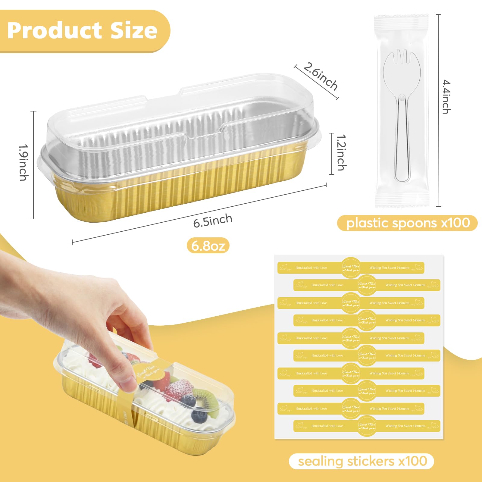 Ruckae mini loaf pan with clear lid demonstrating secure protection and easy transport