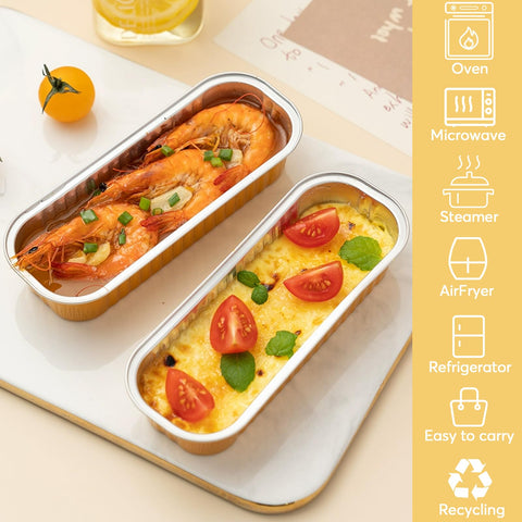 Ruckae pan with disposable spoon included for immediate serving and tasting