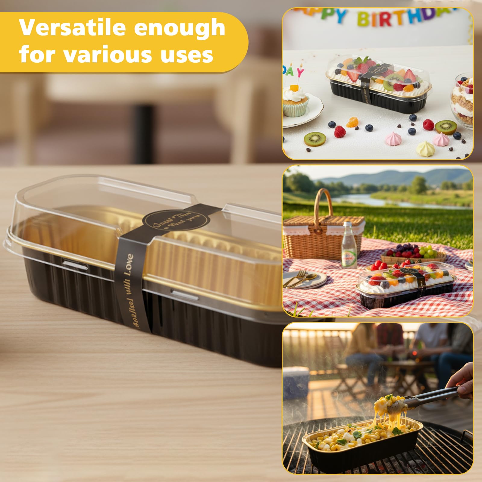 Ruckae included disposable spoon and pan displaying ready-to-serve benefit