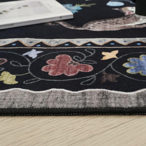 Rugcomf folded ready for machine wash emphasizing washable convenience