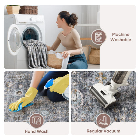 Rugcomf runner in-use in kitchen demonstrating comfort and spill protection