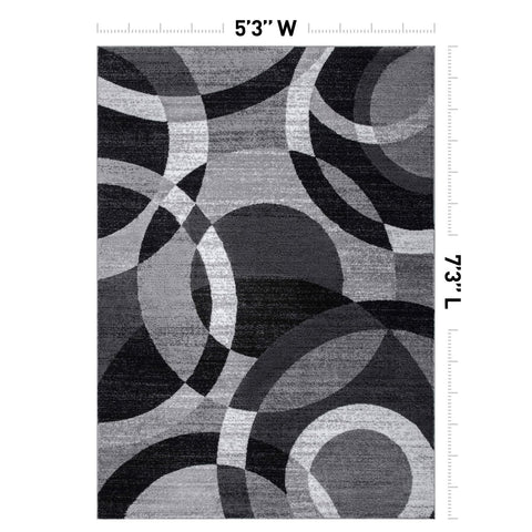 Rugshop close-up of low polypropylene pile highlighting tight weave and easy upkeep