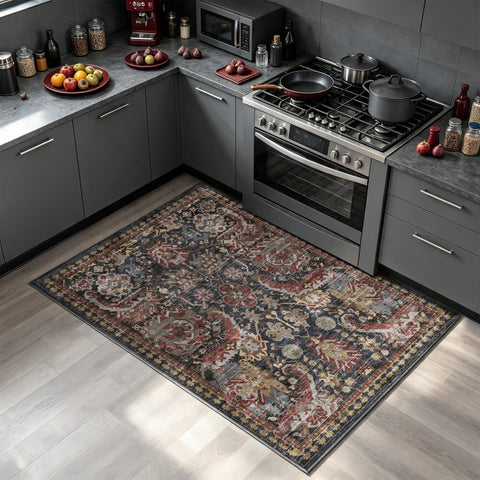 RUGSURE placed in a living room to demonstrate style and easy care benefits