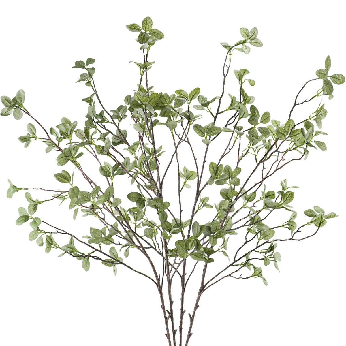Ruidazon front view of four 41-inch eucalyptus stems showing tall greenery benefit
