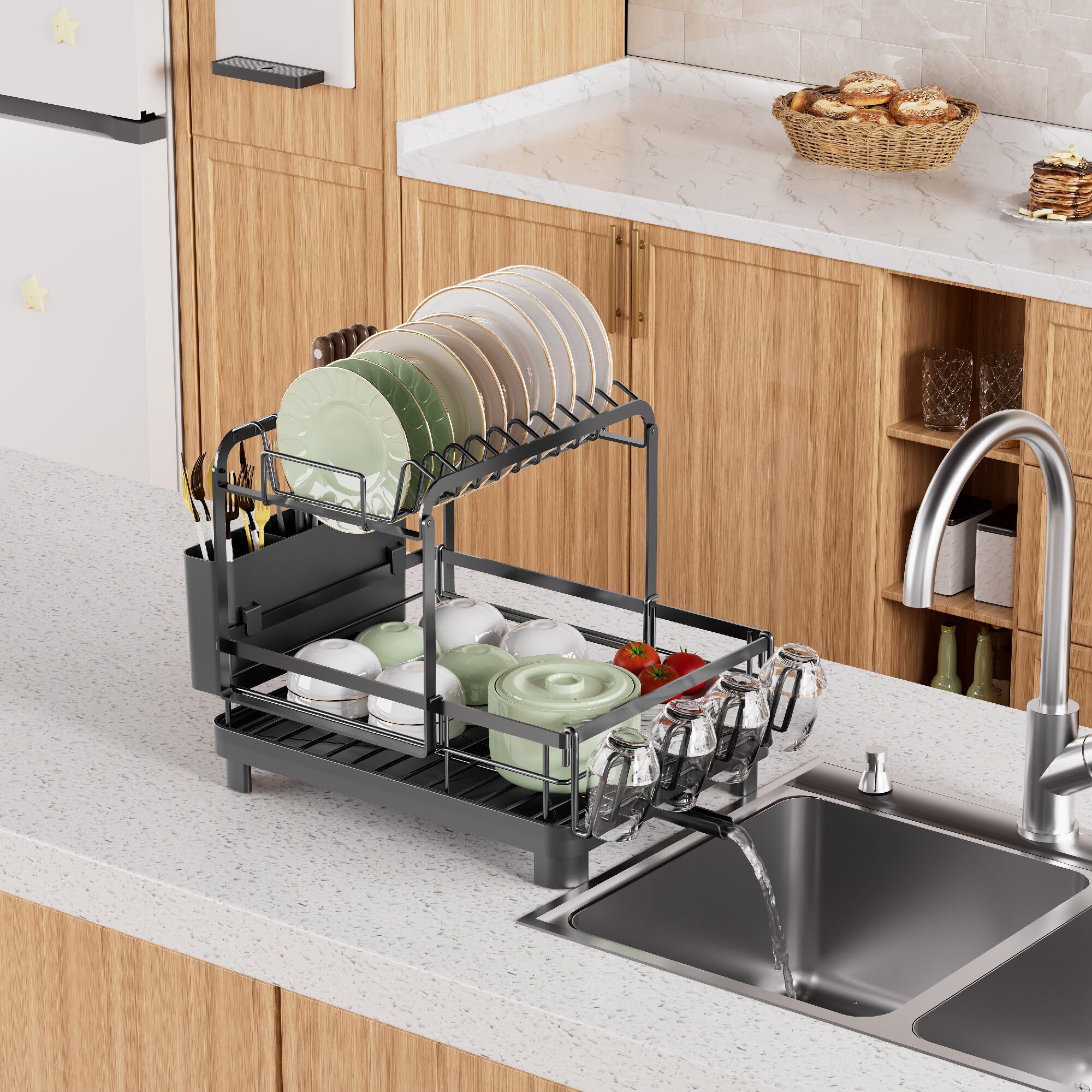 Runnatal in a kitchen setting demonstrating neat, dry counters