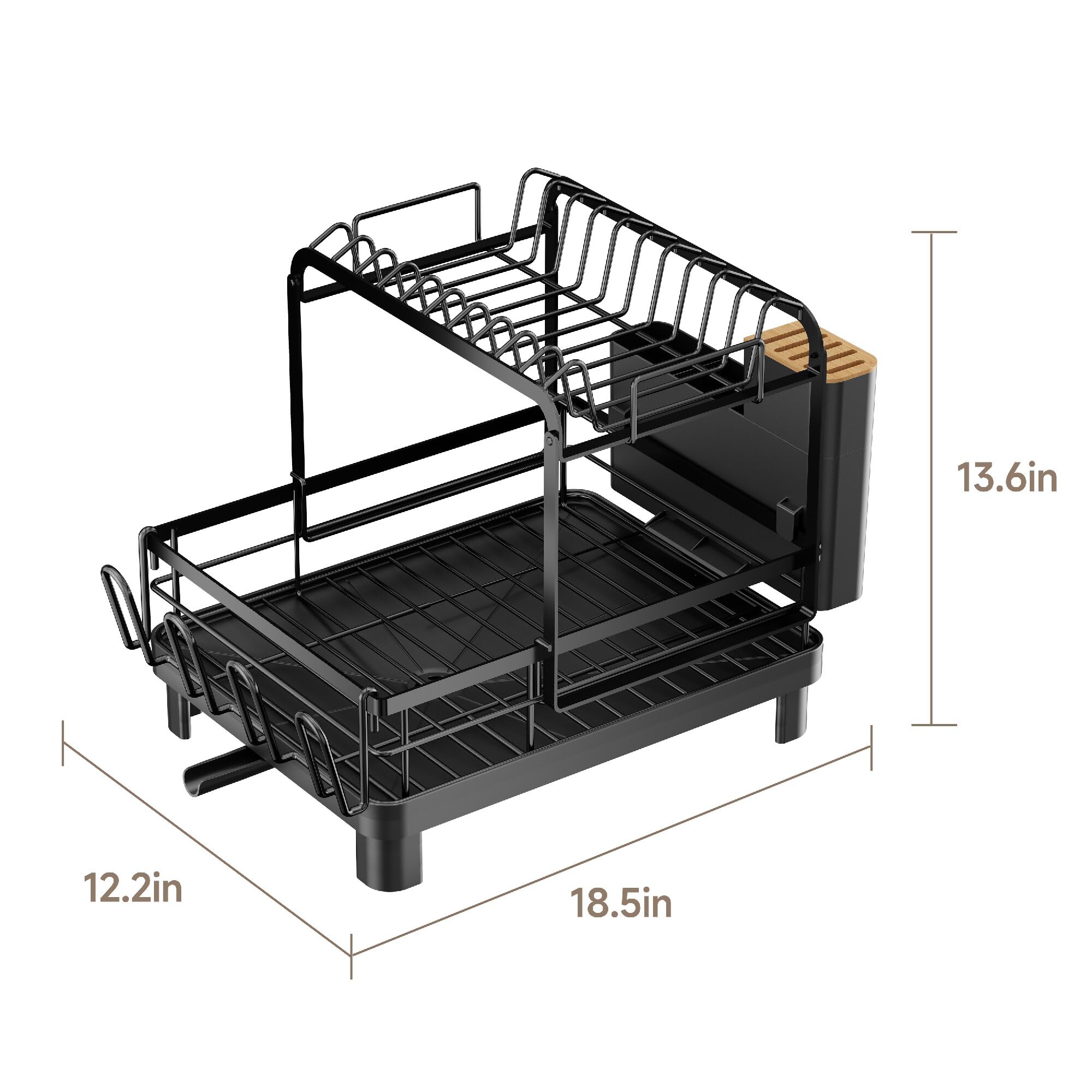 Runnatal lower shelf with pots and pans showing sturdy support