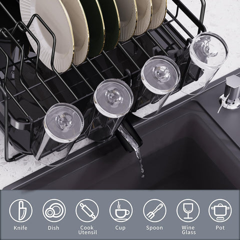 Runnatal drainboard and adjustable outlet detail, channels water to sink