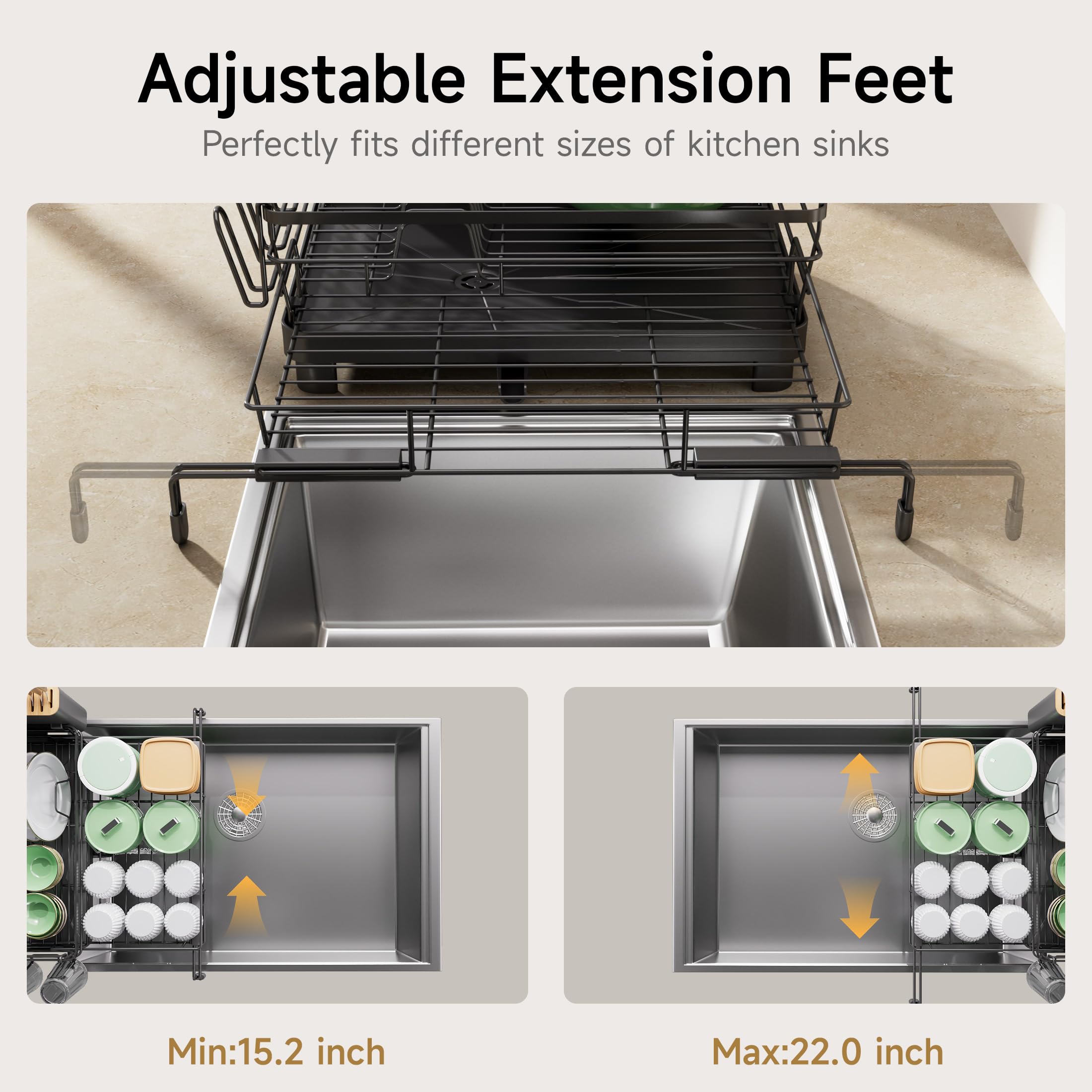 Runnatal top-down image loaded with plates bowls glasses to show capacity