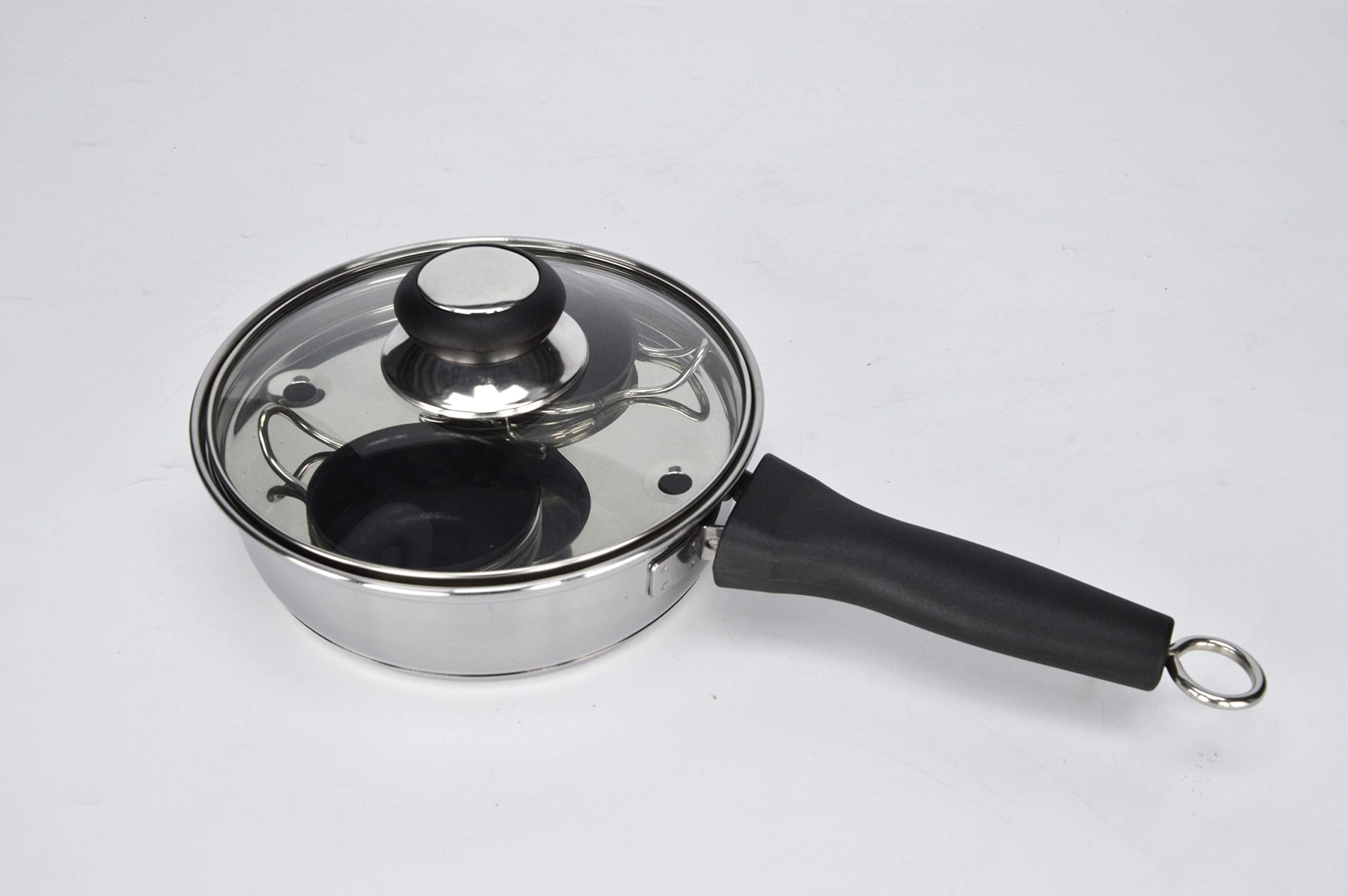 RUNZI close-up of removable 75ml nonstick poaching cup highlighting easy-release surface