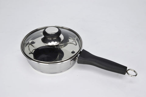 RUNZI close-up of removable 75ml nonstick poaching cup highlighting easy-release surface