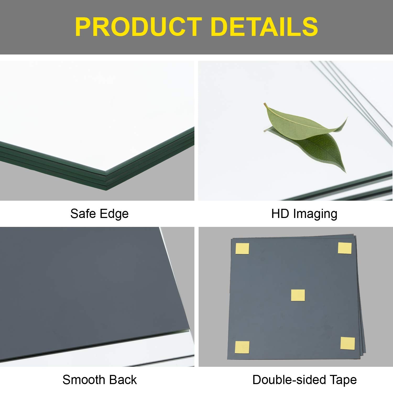 Ruomeng bathroom mirror tiles enhancing vanity reflections and room brightness