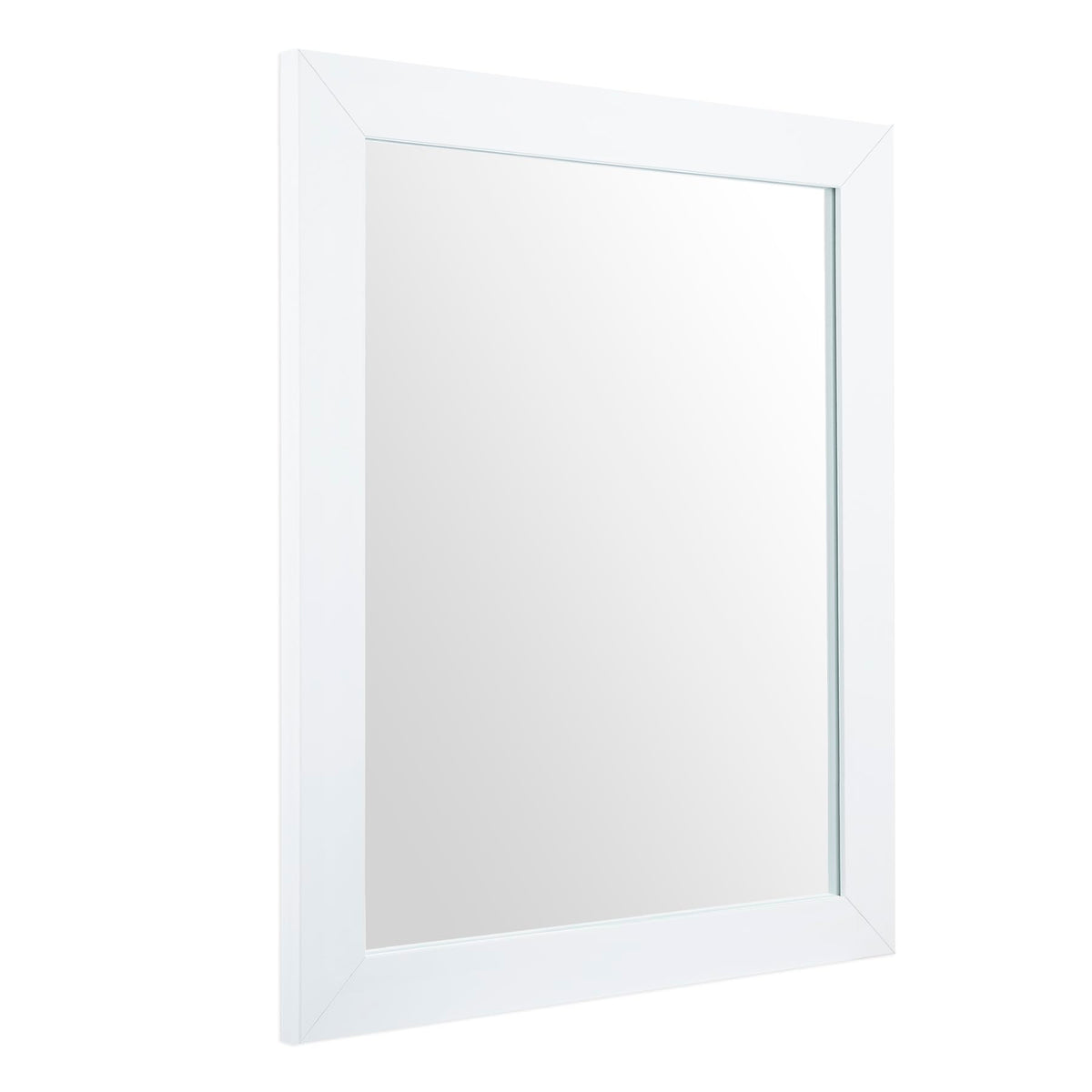 Ruomeng front view white frame showing clean modern look and easy installation benefit