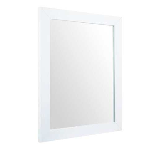 Ruomeng front view white frame showing clean modern look and easy installation benefit