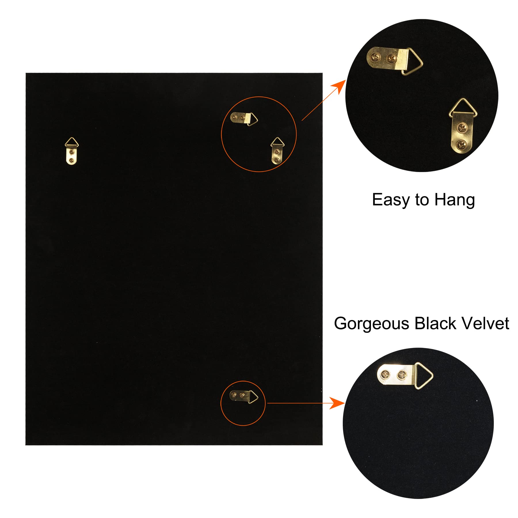 Ruomeng mirror next to console showing 20x16 inch scale and fit