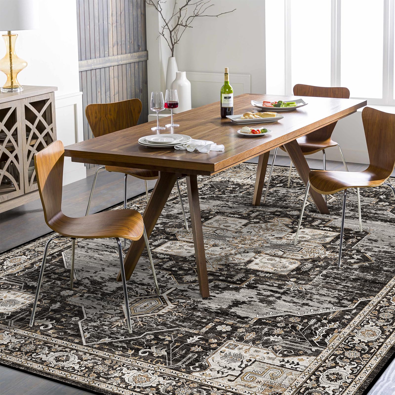 RUUGME close-up of rug texture highlighting soft feel and durable weave