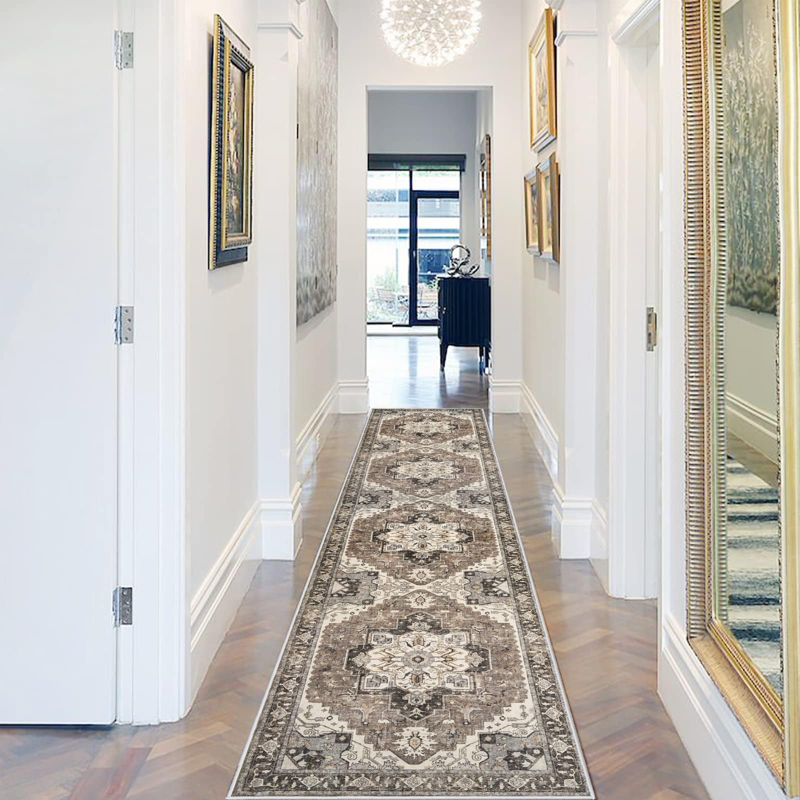 RUUGME backing detail with TPE non-slip, secures rug to floor for safety