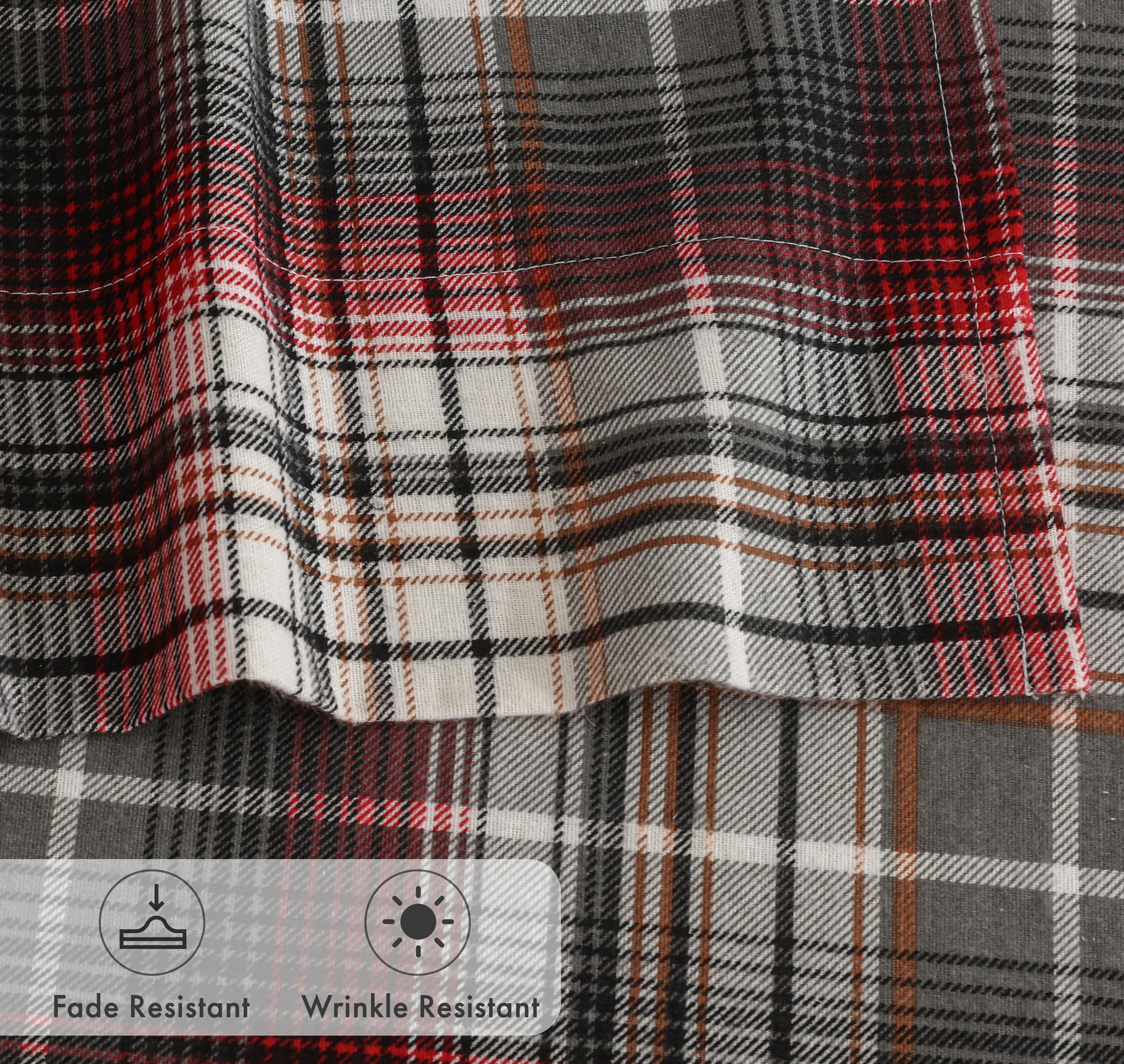 RUVANTI flat sheet spread to show full 108x102 inch coverage for beds